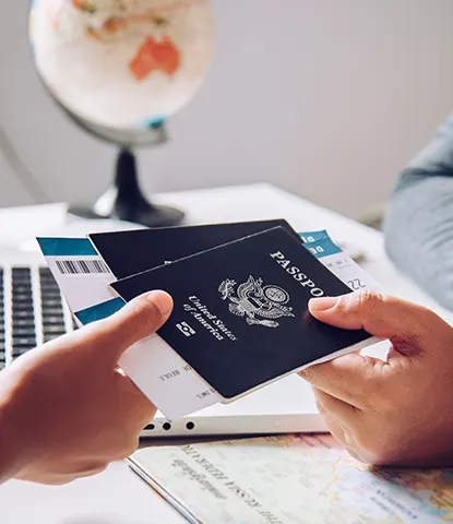 Visa and passport checks